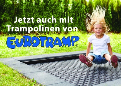 Jetzt auch mit Trampolinen von EUROTRAMP